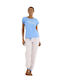 Set De Pijamale Dama De Vară Albastru Ip8597