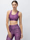 Women's Athletic Sports Bra Purple