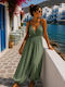 Damen Jumpsuit Khaki