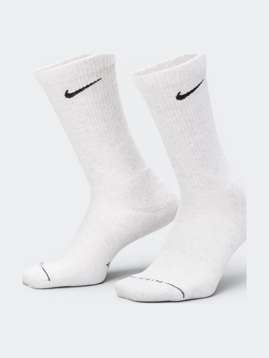 Nike Everyday Running Κάλτσες Μπεζ 1 Ζεύγος