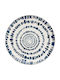 Atmosphera Shallow Porcelain White Plate Diameter 26.5cm