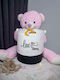 SteweHome Fabric White Storage Basket 36x40cm