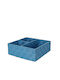 SteweHome Plastic Multicolour Storage Basket 26x26x26cm