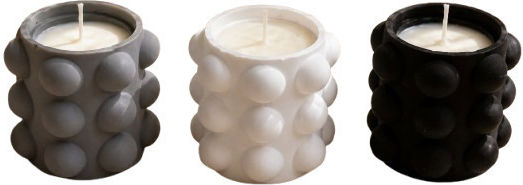 Candle Light Aromatisches Soja Kerze in Gefäß Braune 8x8cm