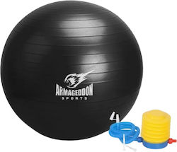 Armageddon Sports Pilates Ball In Black Colour Armageddon Sports Pilates Ball In Black Colour
