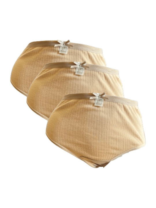 Namaldi Γυναικεία Slip 3Pack Μπεζ