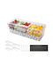 Vevor Coffee Jar with Lid and Stand Plastic