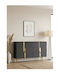 SteweHome Sideboard Holz 120x40x75cm Braun