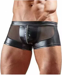 Svenjoyment Underwear Zipper Мъжки секси боксерски Черен