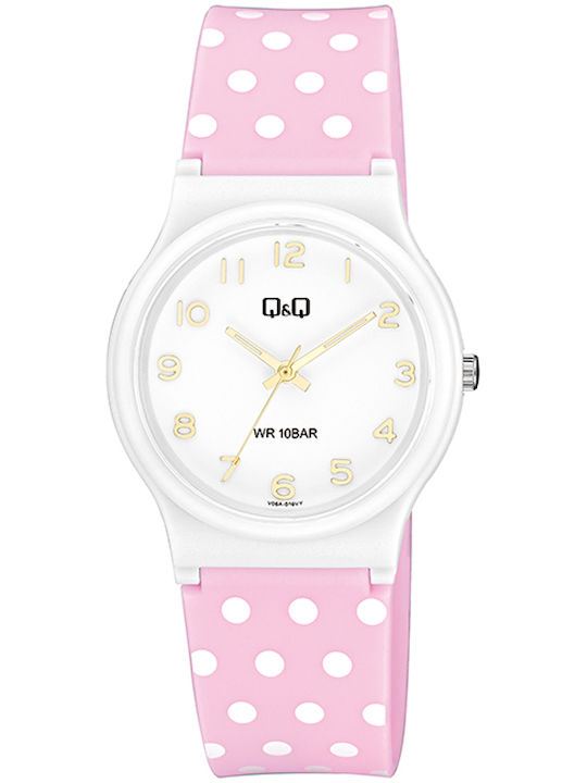 Q&Q Kids Analog Watch 34mm Pink