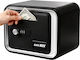 Piggy Bank Safe Box 23.5×14.5x18cm Safe Box Piggy Bank Mzl6811a Black