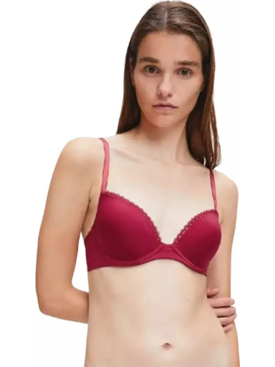 Calvin Klein Червен Сутиен с лека подложка