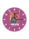 Koupakoupa Kids Wall Clock Vice City Leonida Wooden 20cm