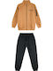 Kids Sweatpants Set Tabac Brown