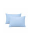Astron Italy Σετ Μαξιλαροθήκες Blue 52x72εκ.