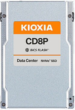 Kioxia CD8P-R Series SSD 15.4TB τύπου U.2 με σύνδεση PCI Express 5.0 KCD8XPUG15T3