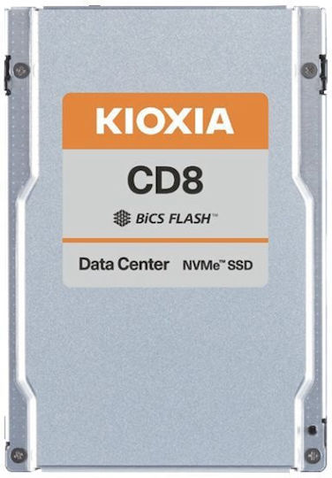 Kioxia CD8-V SSD 1.6TB τύπου U.2 με σύνδεση PCI Express 4.0 KCD8XVUG1T60