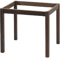 24Mall Table Stand Walnut