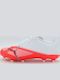 7 Play FG/AG Kids Soccer Cleats With Molded Studs White