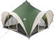 vidaXL Camping Teepee Green 4 Seasons for 6 Peo...