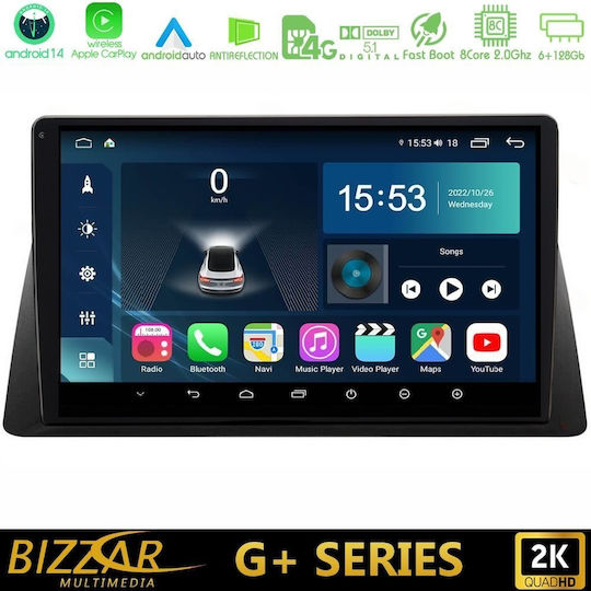 Bizzar Ηχοσύστημα Αυτοκινήτου για Honda WR-V 2021-2022 (Bluetooth/USB/WiFi/GPS/Apple-Carplay/Android-Auto) με Οθόνη Αφής 10"