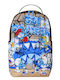 Sprayground Smurfs Art Party Backpack