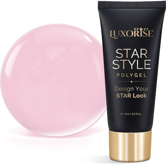 Luxorise Geluri Unghii Peach Veil 15ml