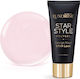 Luxorise Gel Νυχιών Milky Pink 15ml