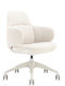ErgoAction Riva Matt Office Chair With White Arms