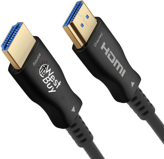 AOC Cablu HDMI 2.0 Premium High Speed 4K 60Hz HDR HDMI de sex masculin - HDMI de sex masculin 5 m Negru