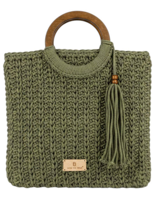 Bag to Bag Geantă Dama De Mână Verde
