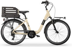 MBM Rhea 26'' 26" Електрически Градски Велосипед Бежов MBM Rhea 26'' 26" Електрически Градски Велосипед Бежов