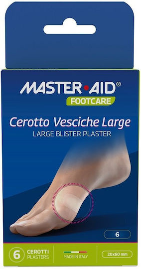 Master Aid Επιθέματα για Φουσκάλες Large 6τμχ