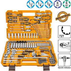 Ingco HKTHP51828 Βαλίτσα με 182 Εργαλεία Ingco HKTHP51828 Βαλίτσα με 182 Εργαλεία