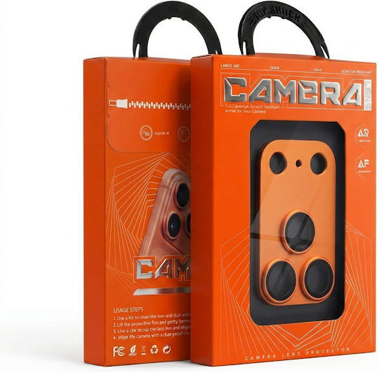 Ar+af Vollständiger Handy-Kameraschutz Metallrahmen Orange Für iPhone 17 Pro