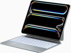 Case Typecase Edge Pro Keyboard Ipad Air 13" M2 2024 M3 2025 M4 2026 Silver Case Typecase Edge Pro Keyboard Ipad Air 13" M2 2024 M3 2025 M4 2026 Silver