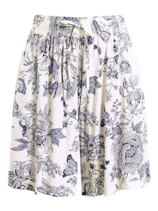 Celestino Damen-Shorts Imprimé Dunkelblau