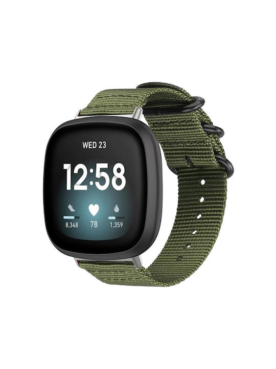 Huawei Watch D2 Xdfind Ring Buckle Nylon Canvas Watch Band Army Green