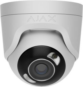 Ajax Systems Turret Cam HL IP Κάμερα Παρακολούθησης 4K Αδιάβροχη με Μικρόφωνο και Φακό 4mm