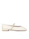 Damen Ballerinas Weiße