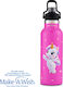 Nava "we Care" Thermos Stainless Steel Bottle 500ml Pink Unicorn