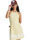 Summer Mini Dress Yellow