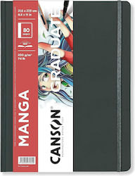 Graduate Canson Manga Book 200gr 21.6x27 M 80pages