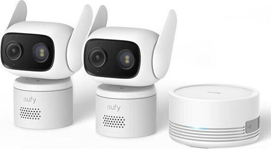 Eufy Wiredcam C31 Camera Surveillance System 2 Wireless Cameras IP 1080p with Control Hub