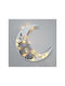 SteweHome Modern Wall Lamp with Integrated LED Silver