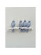 SteweHome Handmade Grey Wall Decor 27x15cm