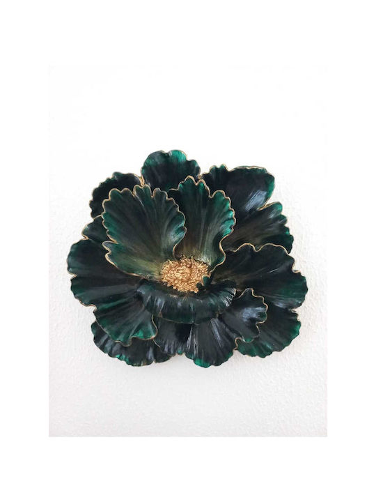 SteweHome Wall Decor Handmade Green 20x18cm