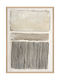 Kunstwerk Art Structure 2 Nordic Kunstrahmen aus Eiche W50 x H70 cm