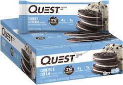 Quest Nutrition Протеинови Барове с Вкус Ягода 12x60гр