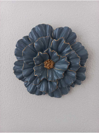 SteweHome Hängende Wanddekoration Handgefertigt Grau 16,5x16,5cm